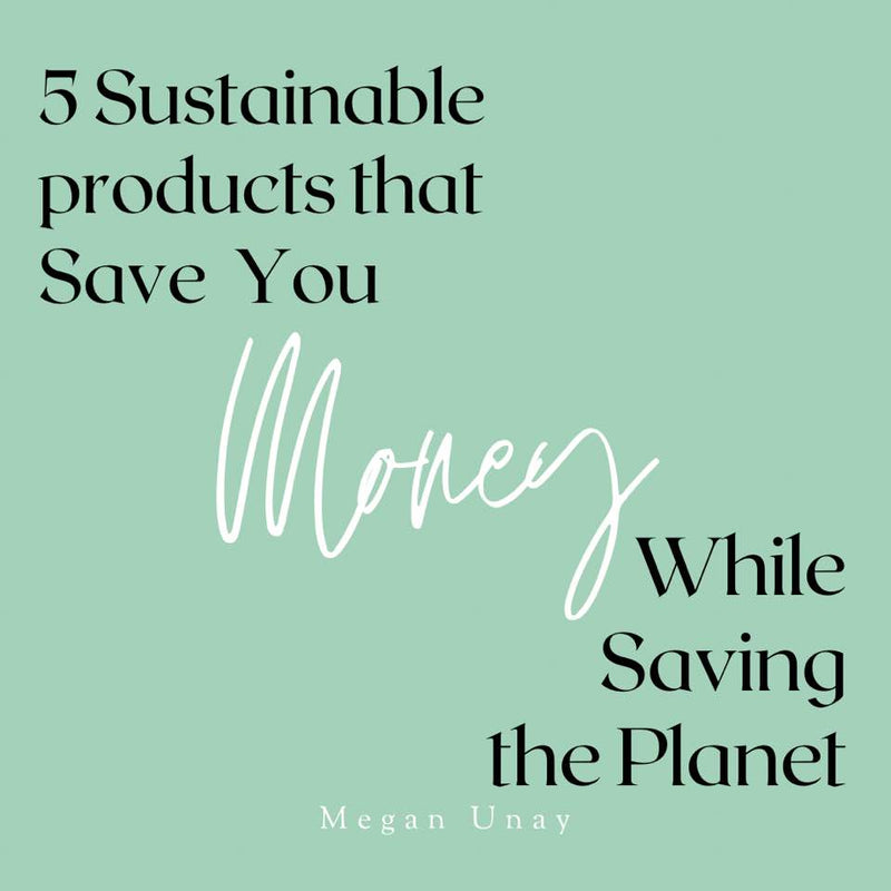 5 Sustainable Products that Save You Money While Saving the Planet