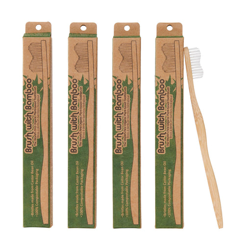 Brush With Bamboo - Bamboo Toothbrush - Adult | sustainable products