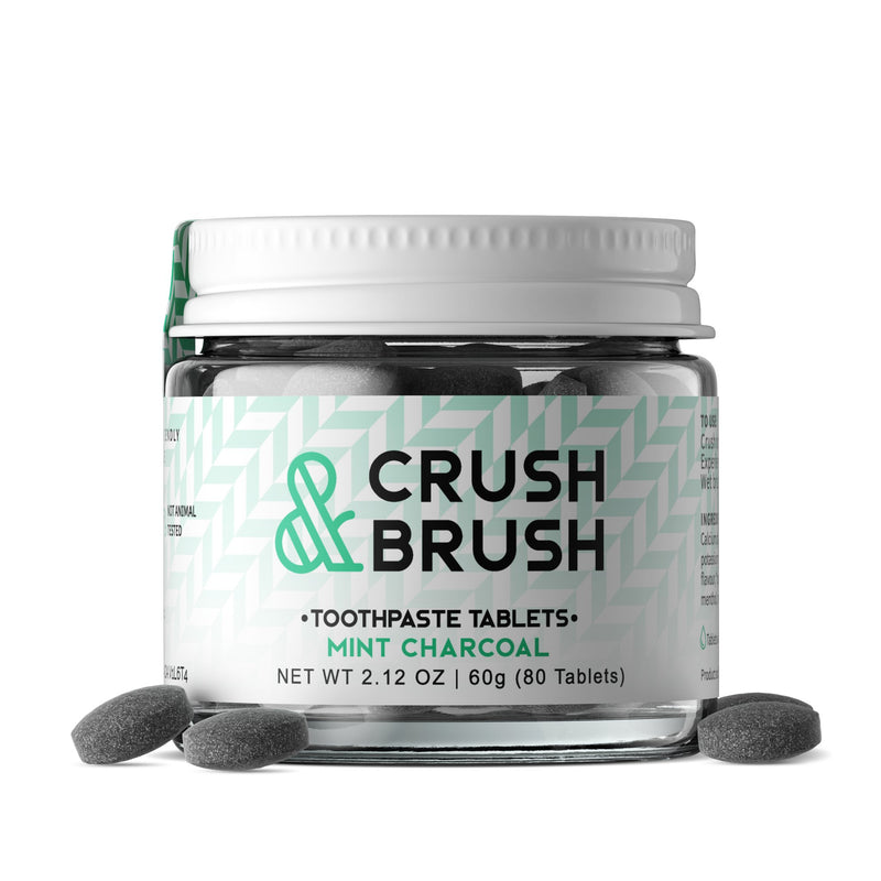Nelson Naturals Crush & Brush Mint Charcoal