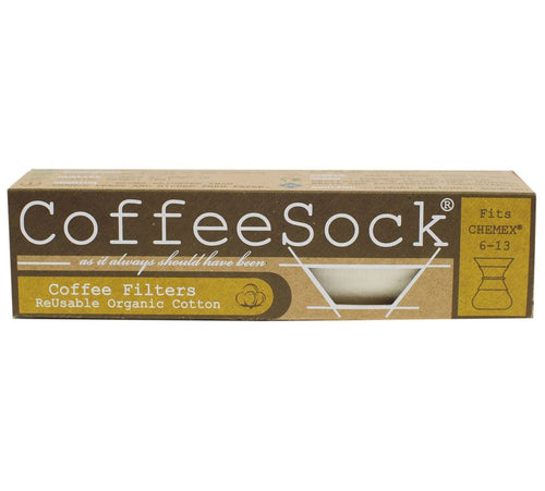 Coffee Sock Reusable Coffee Filters Chemex 6-13 Cup