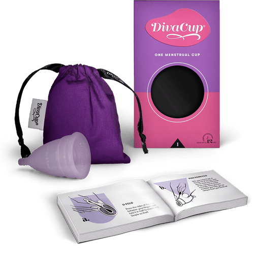 Diva Cup Menstrual Cup Model 1 Set