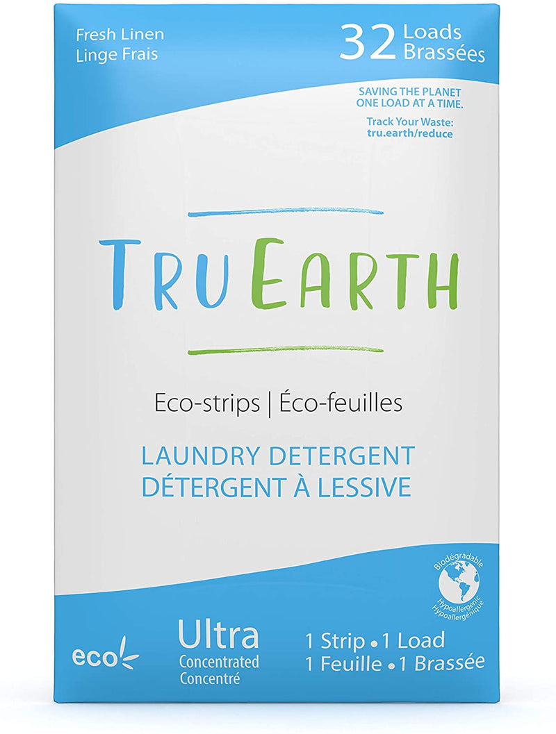 Tru Earth Eco Laundry Strips Fresh Linen