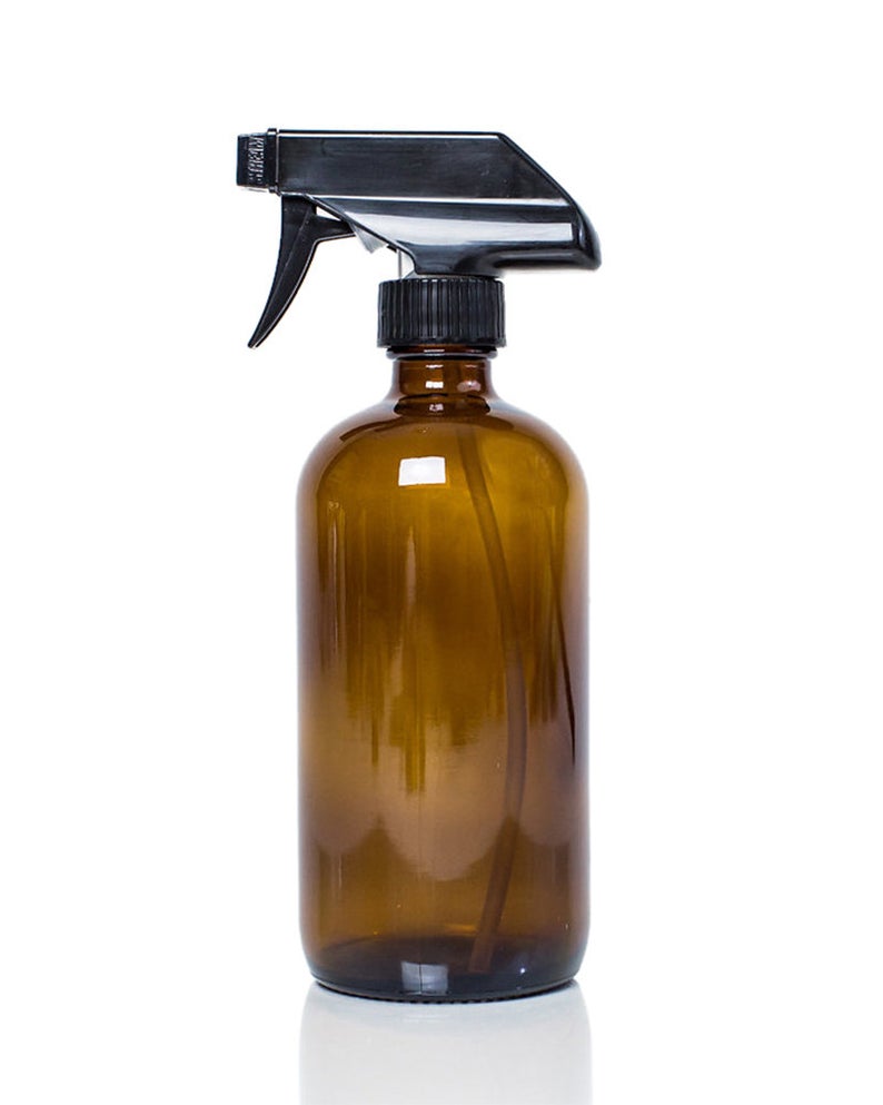 Amber Glass Spray Bottle 