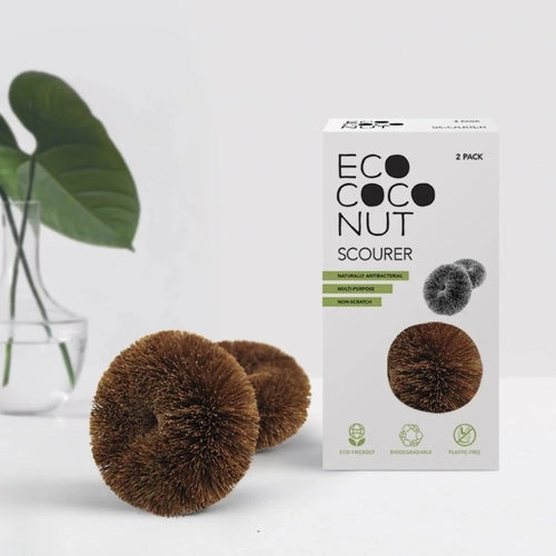 Coconut Kitchen Scorers  | Twin Pack Scourers | eco friendly products